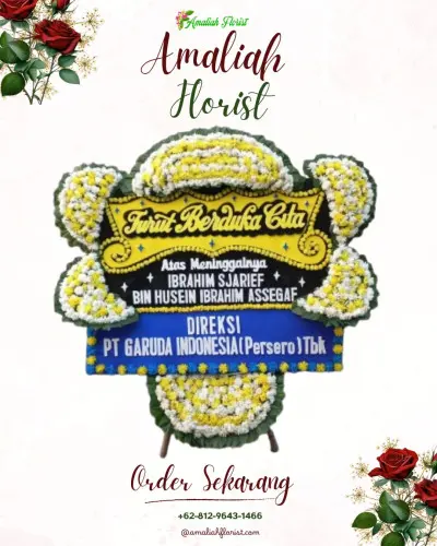 Papan Bunga Duka di Brosot